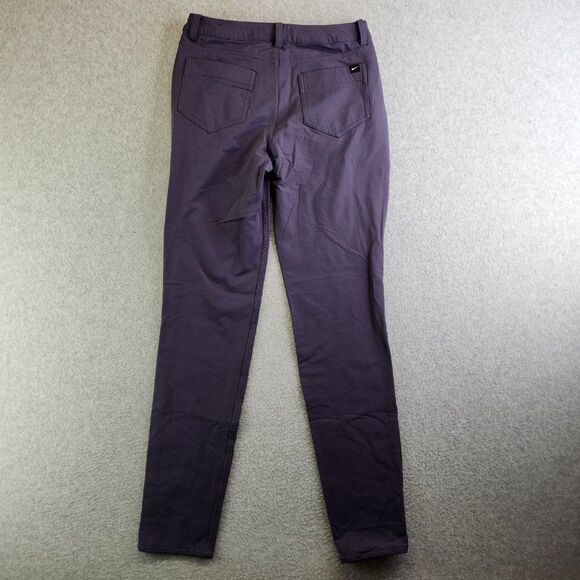 Nike Golf Pants Womens 2 Purple Slim Leg Water Resistant Nylon Repel AT3327-015 - Picture 4 of 16